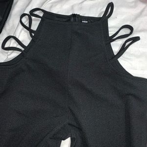 Cute cut out flare pants from shein